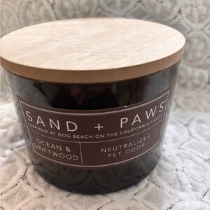 Sand + Paws Ocean & Driftwood Candle